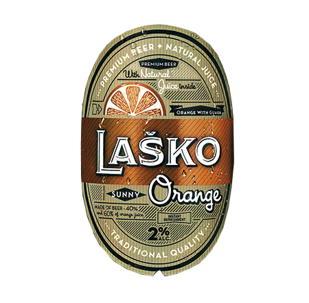 Lažja alkoholna osvežitev za vroče poletne dni, na voljo v okusih pomaranča in limona & limeta.